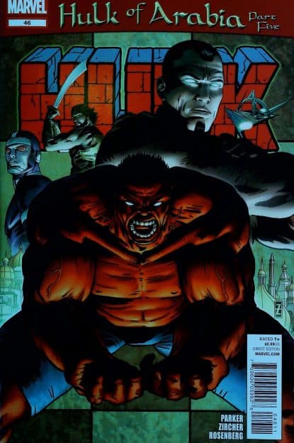 Couverture de HULK (2008) #46 - par Patrick Zircher - lecubeacomics.com