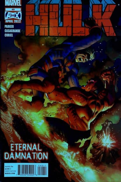 Couverture de HULK (2008) #49 - par John Romita Jr - lecubeacomics.com