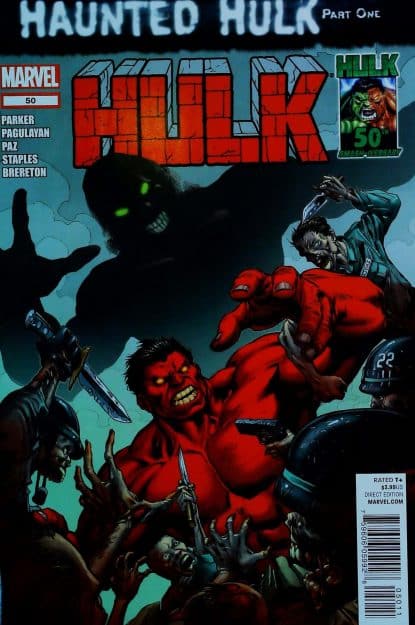 Couverture de HULK (2008) #50 - par Carlo Pagulayan - lecubeacomics.com
