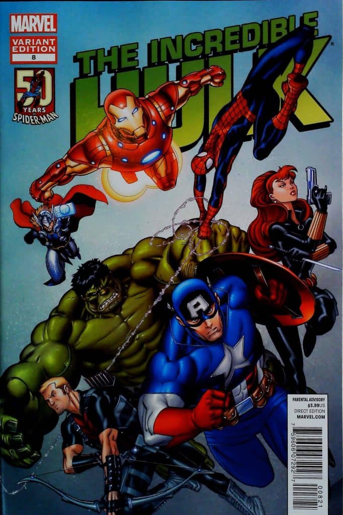 Hulk #8 Variant, vue de l'exemplaire