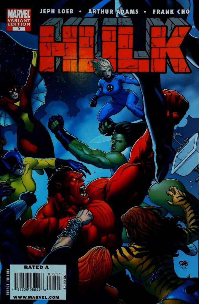 Hullk #9 Variant B, vue de l'exemplaire