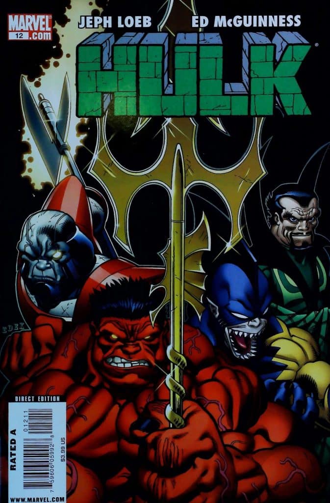 Hulk #12 Variant, vue de l'exemplaire
