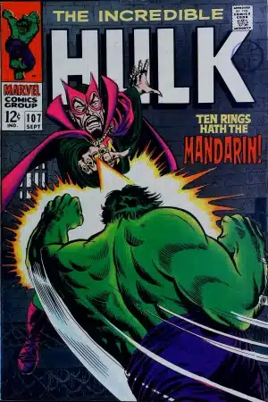 Couverture de INCREDIBLE HULK (1962) #107 - par Marie Severin - lecubeacomics.com