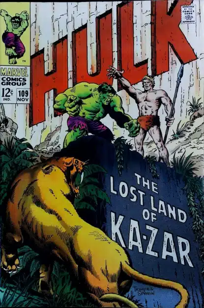 Couverture de INCREDIBLE HULK (1962) #109 - par Herb Trimpe - lecubeacomics.com