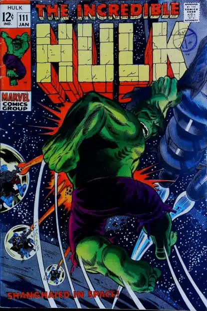 Couverture de INCREDIBLE HULK (1962) #111 - par Herb Trimpe - lecubeacomics.com