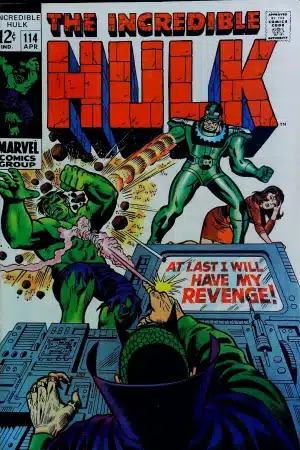 Couverture de INCREDIBLE HULK (1962) #114 - par Herb Trimpe - lecubeacomics.com
