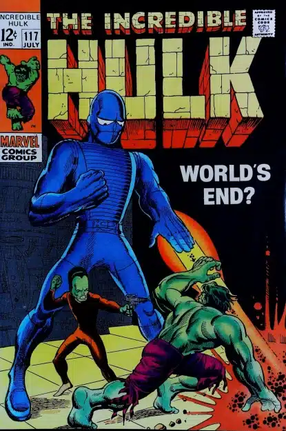 Couverture de INCREDIBLE HULK (1962) #117 - par Herb Trimpe - lecubeacomics.com