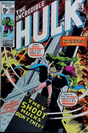 Couverture de INCREDIBLE HULK (1962) #142 - par Herb Trimpe - lecubeacomics.com