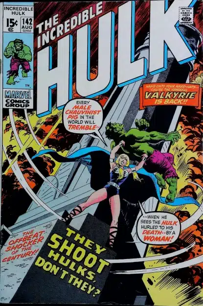 Couverture de INCREDIBLE HULK (1962) #142 - par Herb Trimpe - lecubeacomics.com