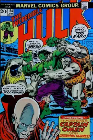 Couverture de INCREDIBLE HULK (1962) #164 - par Herb Trimpe - lecubeacomics.com