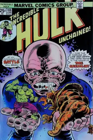 Couverture de INCREDIBLE HULK (1962) #188 - par Herb Trimpe - lecubeacomics.com