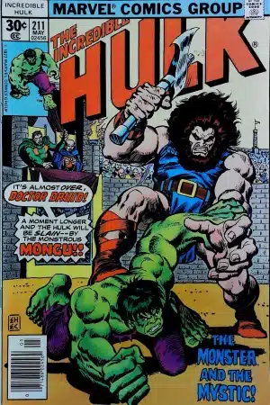 Couverture de INCREDIBLE HULK (1962) #211 - par Ed Hannigan - lecubeacomics.com