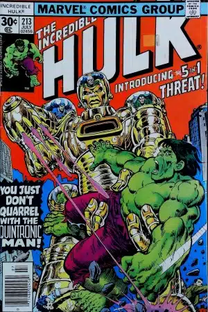Couverture de INCREDIBLE HULK (1962) #213 - par Rich Buckler - lecubeacomics.com