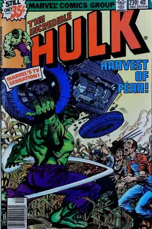 Couverture de INCREDIBLE HULK (1962) #230 - par Ron Wilson - lecubeacomics.com