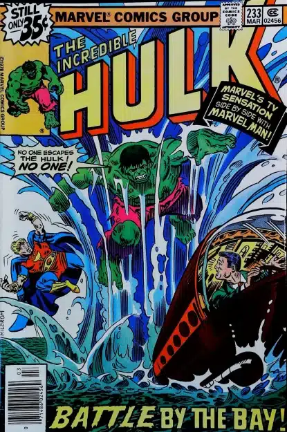 Couverture de INCREDIBLE HULK (1962) #233 - par Al Milgrom - lecubeacomics.com