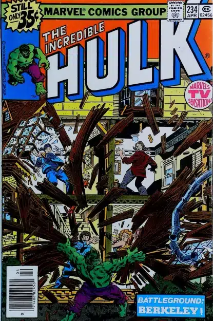 Couverture de INCREDIBLE HULK (1962) #234 - par Al Milgrom - lecubeacomics.com