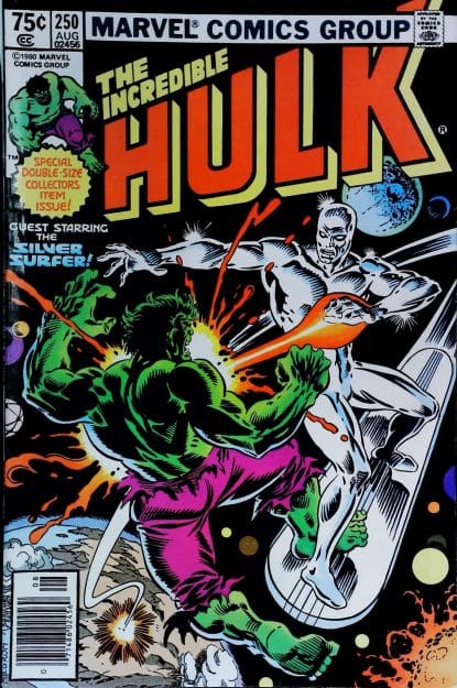 Couverture de INCREDIBLE HULK (1962) #250 - par Al Milgrom - lecubeacomics.com