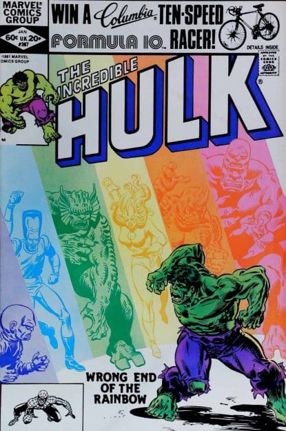 Couverture de INCREDIBLE HULK (1962) #267 - par Al Milgrom - lecubeacomics.com
