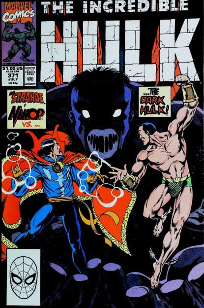 Couverture de INCREDIBLE HULK (1962) #371 - par Dale Keown - lecubeacomics.com