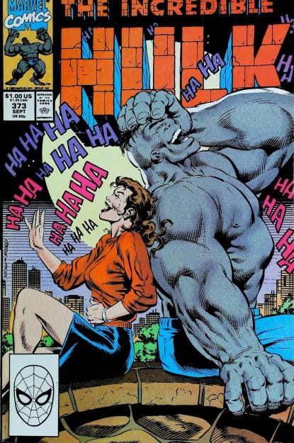 Couverture de INCREDIBLE HULK (1962) #373 - par Dale Keown - lecubeacomics.com