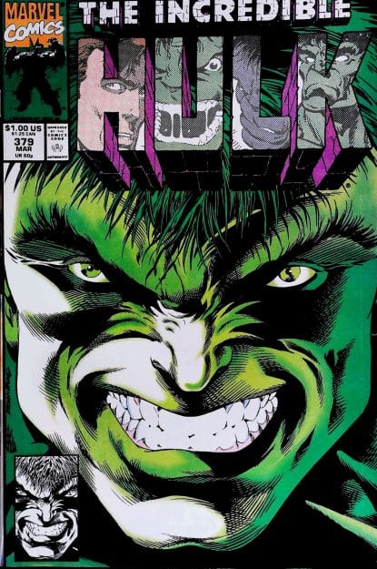 Couverture de INCREDIBLE HULK (1962) #379 - par Dale Keown - lecubeacomics.com
