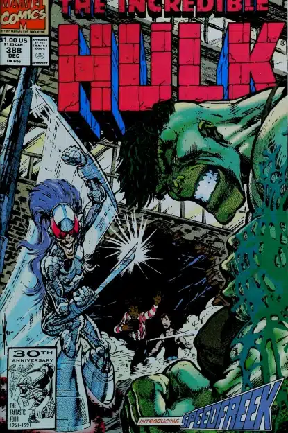 Couverture de INCREDIBLE HULK (1962) #388 - par Dale Keown - lecubeacomics.com