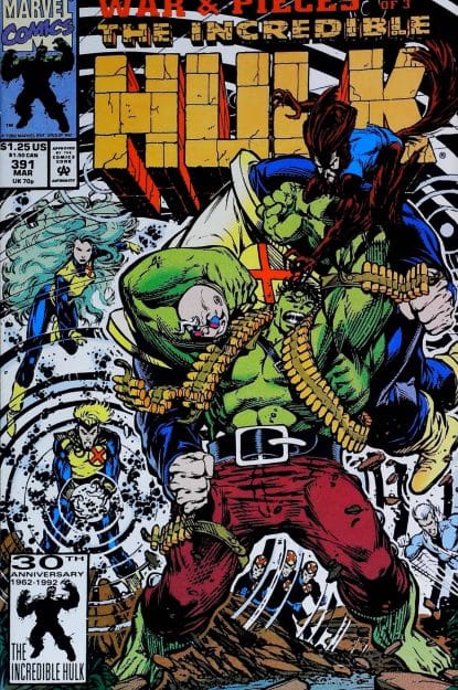 Couverture de INCREDIBLE HULK (1962) #391 - par Dale Keown - lecubeacomics.com