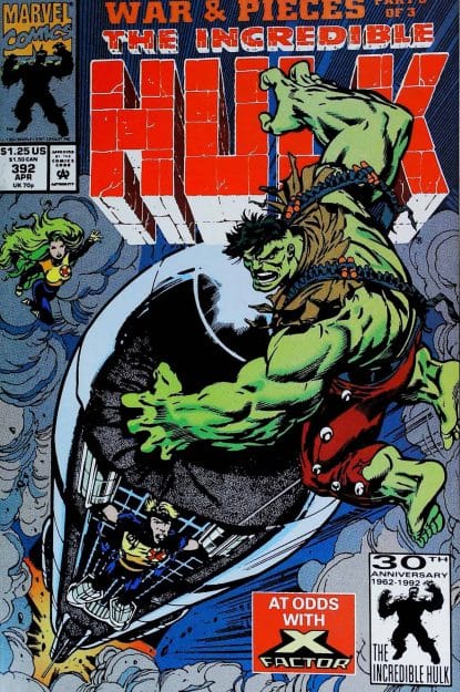 Couverture de INCREDIBLE HULK (1962) #392 - par Dale Keown - lecubeacomics.com