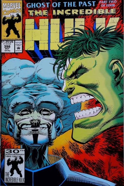 Couverture de INCREDIBLE HULK (1962) #398 - par Dale Keown - lecubeacomics.com