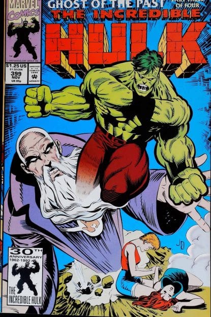 Couverture de INCREDIBLE HULK (1962) #399 - par Jan Duursema - lecubeacomics.com