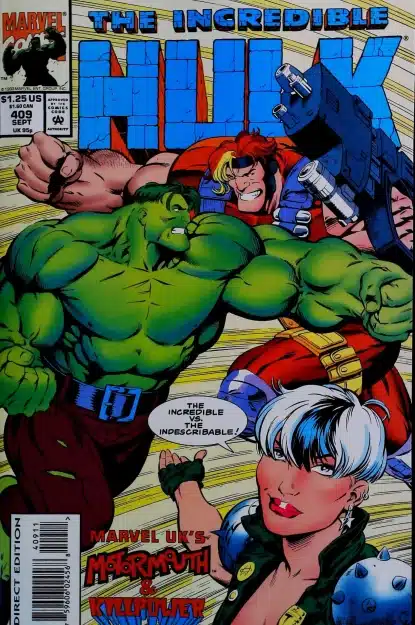 Couverture de INCREDIBLE HULK (1962) #409 - par Gary Frank - lecubeacomics.com