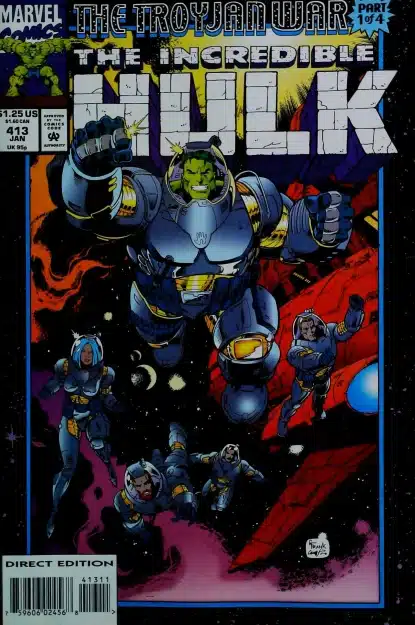Couverture de INCREDIBLE HULK (1962) #413 - par Gary Frank - lecubeacomics.com
