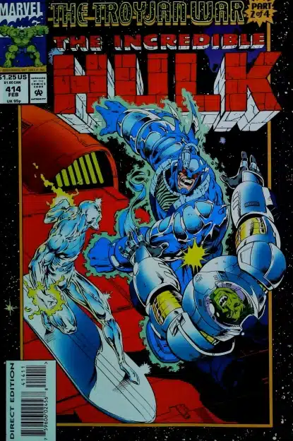 Couverture de INCREDIBLE HULK (1962) #414 - par Gary Frank - lecubeacomics.com
