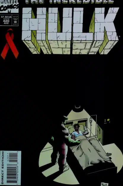 Couverture de INCREDIBLE HULK (1962) #420 - par Gary Frank - lecubeacomics.com