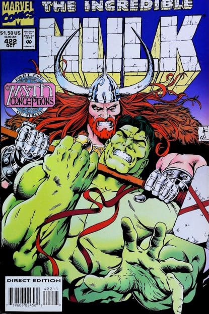 Couverture de INCREDIBLE HULK (1962) #422 - par Gary Frank - lecubeacomics.com