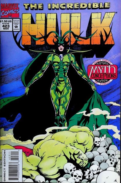 Couverture de INCREDIBLE HULK (1962) #423 - par Gary Frank - lecubeacomics.com