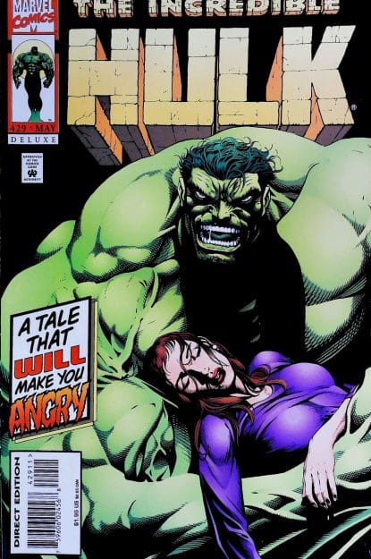 Couverture de INCREDIBLE HULK (1962) #429 - par Liam Sharp - lecubeacomics.com