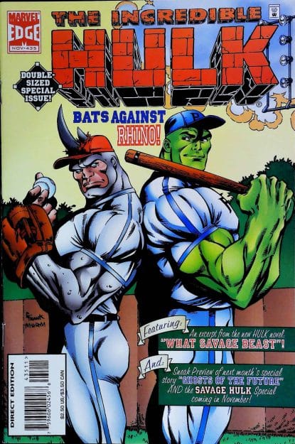 Couverture de INCREDIBLE HULK (1962) #435 - par Gary Frank - lecubeacomics.com