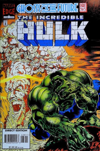 Couverture de INCREDIBLE HULK (1962) #438 - par Angel Medina - lecubeacomics.com