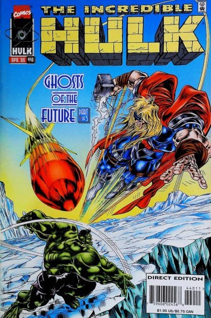 Couverture de INCREDIBLE HULK (1962) #440 - par Angel Medina - lecubeacomics.com