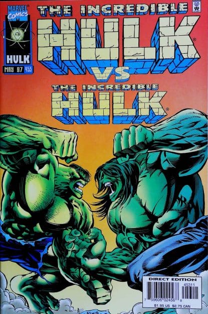 Couverture de INCREDIBLE HULK (1962) #453 - par Mike Deodato Jr - lecubeacomics.com