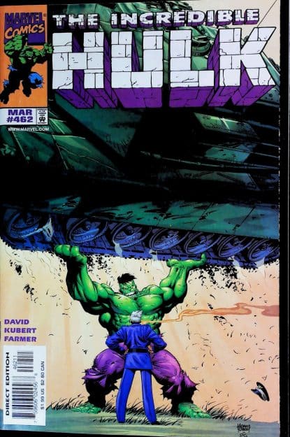 Couverture de INCREDIBLE HULK (1962) #462 - par Adam Kubert - lecubeacomics.com