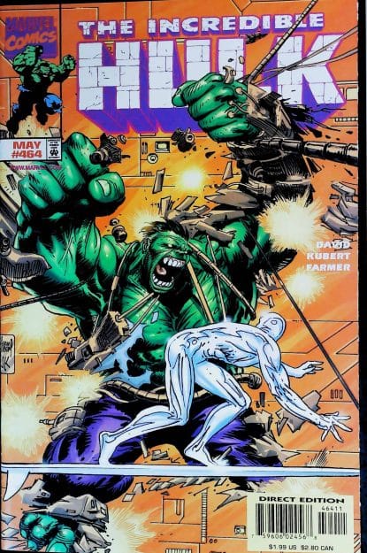 Couverture de INCREDIBLE HULK (1962) #464 - par Adam Kubert - lecubeacomics.com