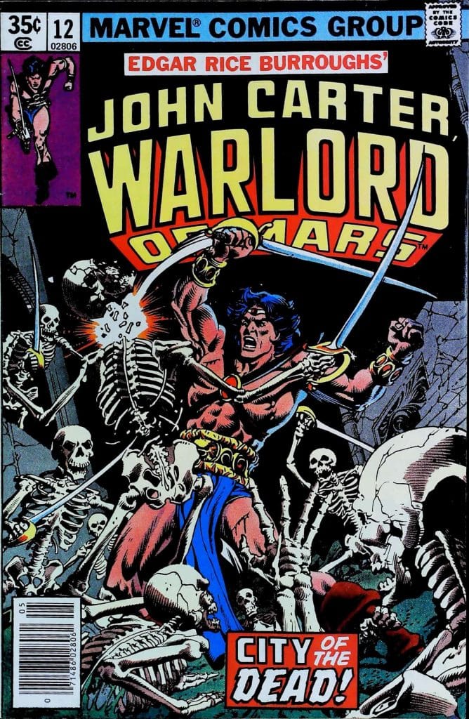 John Carter Warlord Of Mars #12, vue de l'exemplaire