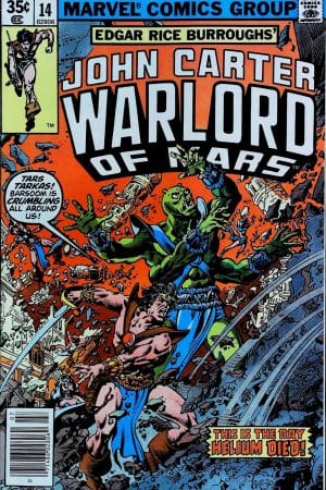 JOHN CARTER WARLORD OF MARS #14 Marvel lecubeacomics.com