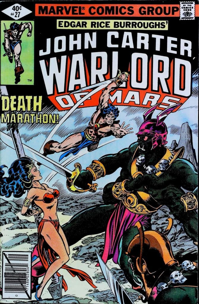 John Carter Warlord Of Mars #27, vue de l'exemplaire