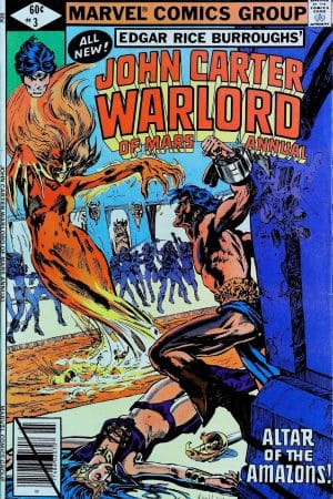 Couverture de JOHN CARTER WARLOD OF MARS (ANNUAL) #3 - par Alan Weiss - lecubeacomics.com