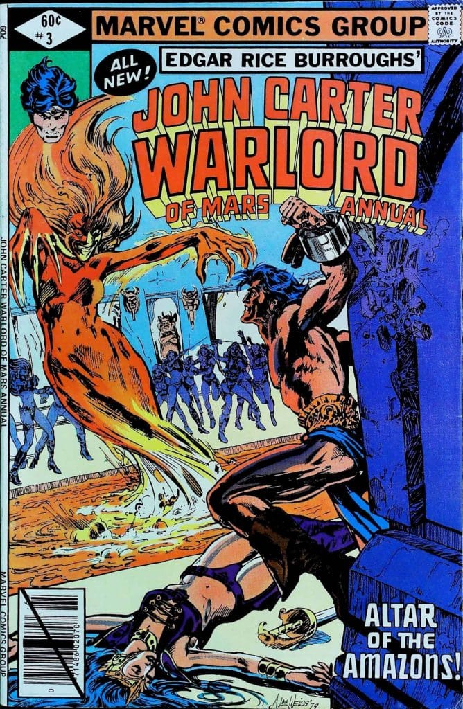 John Carter Warlod Of Mars (Annual) #3, vue de l'exemplaire