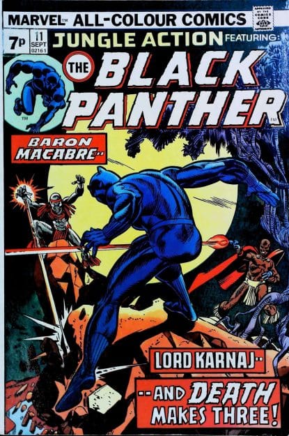 Couverture de JUNGLE ACTION (1972) #11 - par Gil Kane - lecubeacomics.com