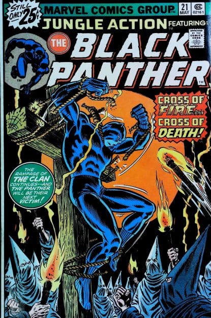 Couverture de JUNGLE ACTION (1972) #21 - par John Romita Sr - lecubeacomics.com